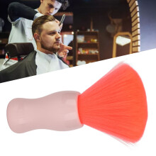Cepillo quitapolvo portátil para cuello con cerdas de nylon ABS
