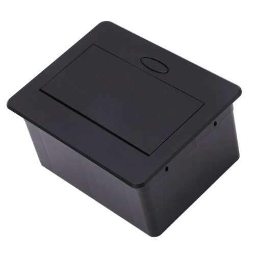 Verdeckte Tischsteckdose 250 V 13 A, 2 USB 2,1 A 2