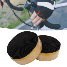 Lenkerband 2m PU EVA, weiches Carbonfaser-Muster Gold