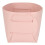 Nagelbürstenhalter aus PU-Leder Pink Organizer 15