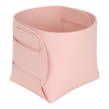 Nagelbürstenhalter aus PU-Leder Pink Organizer