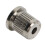 6 Stück Recordative Edition Thru-Body Messing-Silber 13