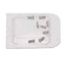 8 piezas de tornillos micro, acero inoxidable, 1x1.4x3.2mm BallonBleu Back
