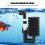 Aquarium-Einzel-Schwammfilter - Kleine Bio-Baumwolle 7