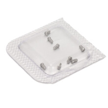 8 Stück Mikro-Uhren-Reparaturschrauben 1 x 1,3 x 2,4 mm Edelstahl