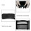 Pet Training Waist Pouch Bag Polyester Multiple Pockets Removable Snack Bag for Outdoor Grey 5