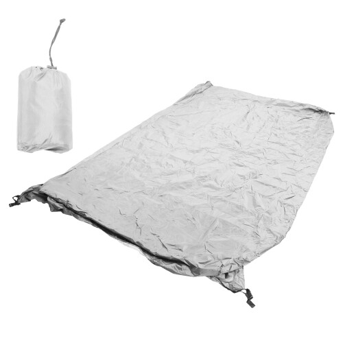 Grau 190T silberbeschichtete Abdeckung 481 g 280  153  73 cm 1