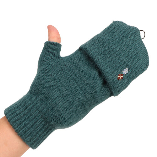 USB-beheizte Handschuhe dunkelgrün 121 g Eine Größe 2
