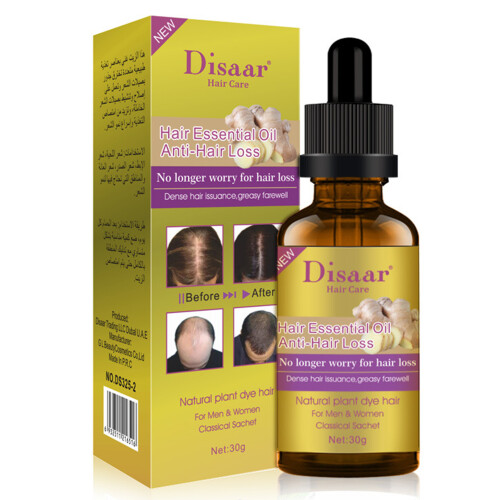 Ingwer-Haaröl-Serum 30 ml Kunststoffflasche, Kopfhaut 1