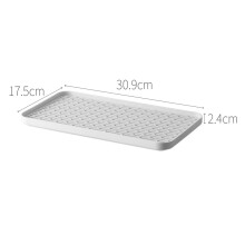 M Weißer Kunststoff-Abtropfbrett-Abtropfer 5.64–9.17 oz