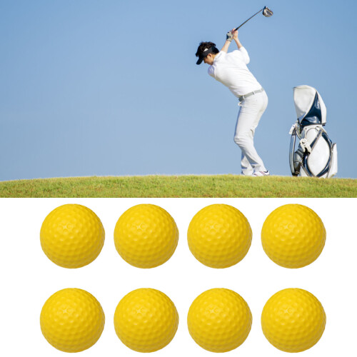 42,6 mm PU Soft Monolayer-Golfball Gelb 12 Stück 2