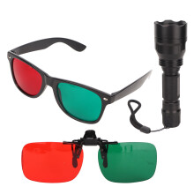 1200mAH 4 Dot Test Flashlight Portable Professional Long Life Penlight Optometry Tester for Ophthalmic