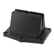 Motorrad-Ansaugklappenventil-Set V305A für CR250R 1986–2001 Schwarz