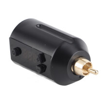 Tattoo-Stromversorgung 3-12V 1500mAh, 33x52mm, Silber