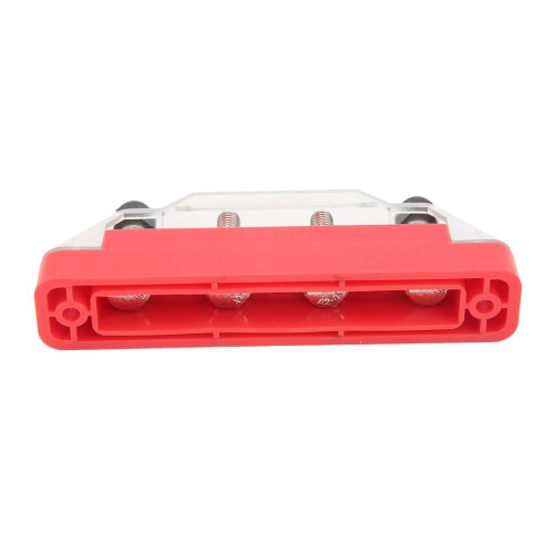 48V 150A 4-Post-Verteilerblock, 7-Wege-Busbar 95 mm Rot 2
