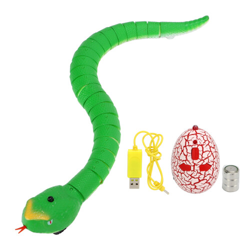 Serpiente de control remoto 150mAh 3.7V Verde 10 m de alcance 1