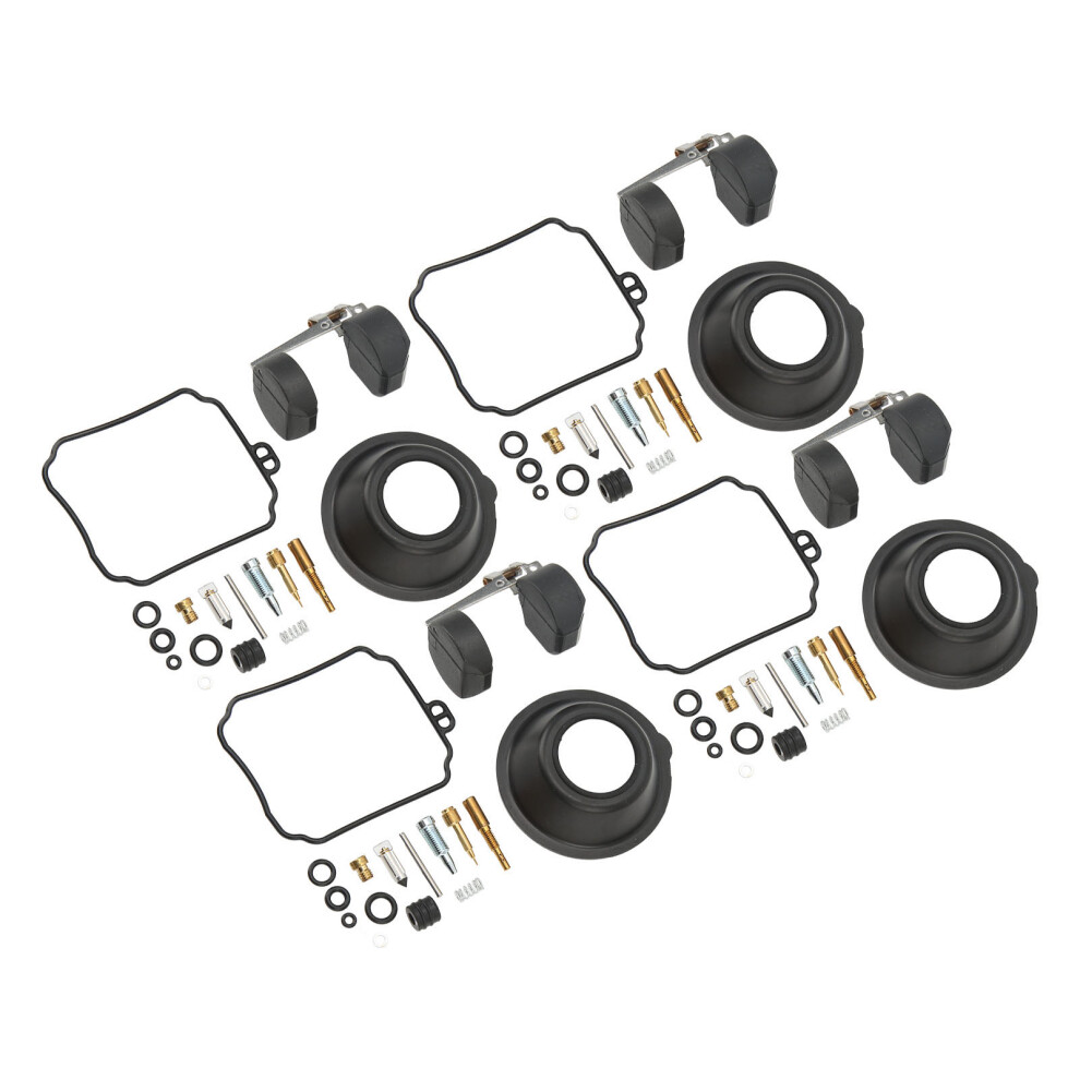 4 Pcs Carburetor Repair Kit Metal Rubber Carb Rebuild Overhaul Set For Xj600 Seca Ii 1992Â1998 6911320724023