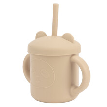 Silikon-Sippbecher mit Panda-Muster 12 9 cm, 125 g