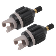 2 piezas negras 8,3x3,3x3,3 cm Adaptador de válvula de pala