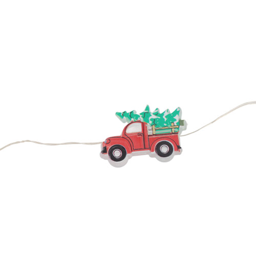 Red Truck Lichterkette 3m Warmweiß 3xAA 2