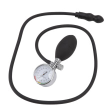 Bola vaginal con medidor de presión y tapón inflable, 8.8 oz