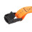 Soporte de pared para cilindro de gas de plástico naranja 9