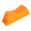 Soporte de pared para cilindro de gas de plástico naranja 1