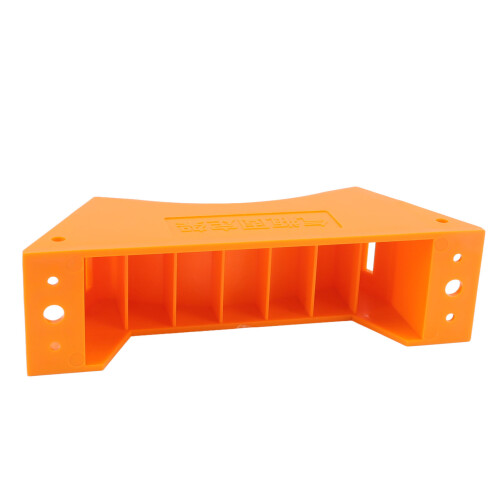 Soporte de pared para cilindro de gas de plástico naranja 2