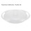 Transparente PCTG-Dampfabdeckung 38,5x25x4,5 cm TM6 7