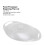 Transparente PCTG-Dampfabdeckung 38,5x25x4,5 cm TM6 6