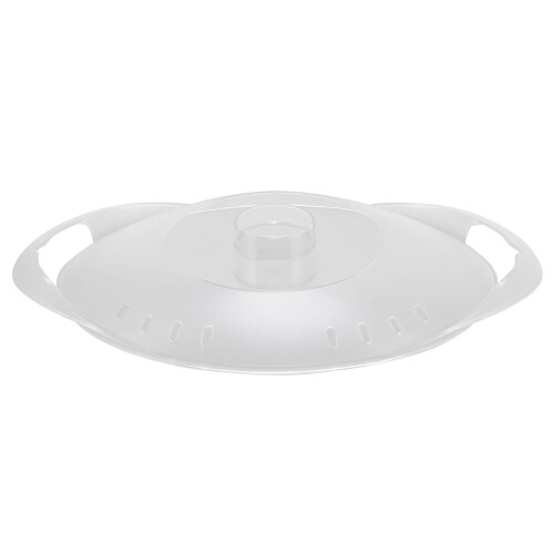 Transparente PCTG-Dampfabdeckung 38,5x25x4,5 cm TM6