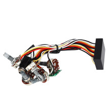 Bass-Vorverstärker: B100K, Kunststoff/Metall, 80 Hz–7 kHz