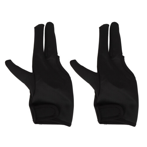 2 Stück 3-Finger-Hitzebeständiger Barbier-Handschuh 1
