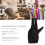 2 Stück 3-Finger-Hitzebeständiger Barbier-Handschuh 10