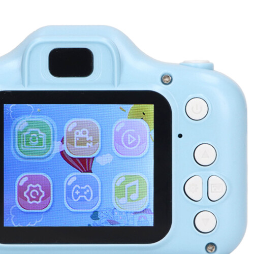 Kinderkamera 2,0 Zoll IPS-Bildschirm Blau 400 mAh 2