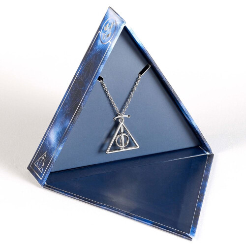 Harry Potter Harry Potter Spinning Deathly Hallows Necklace Gift Box