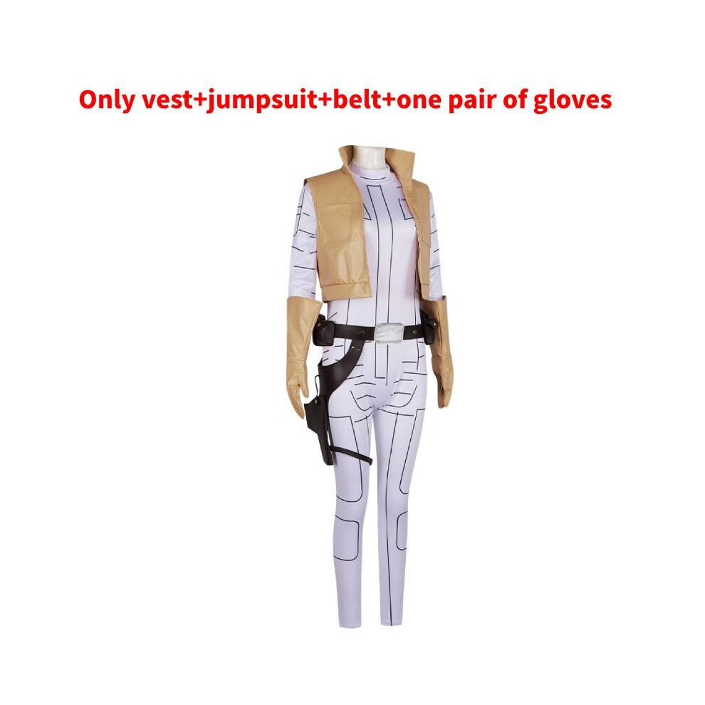 (M)Mono Ajustado Star Wars Princesa Leia Mismo Estilo Juegos Con Disfraces Juego De Rol-image