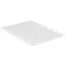 Bindungsrücken 30 Löcher 12 mm A4 Weiß 85 Blätter
