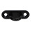 5 Stück Oval Pad-Eye-Platte Schwarz 5mm/0.20in 3