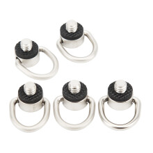5 tornillos de eslinga UNC 1/4-20, en forma de C, de acero inoxidable