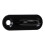 5 Stück Oval Pad-Eye-Platte Schwarz 5mm/0.20in 5