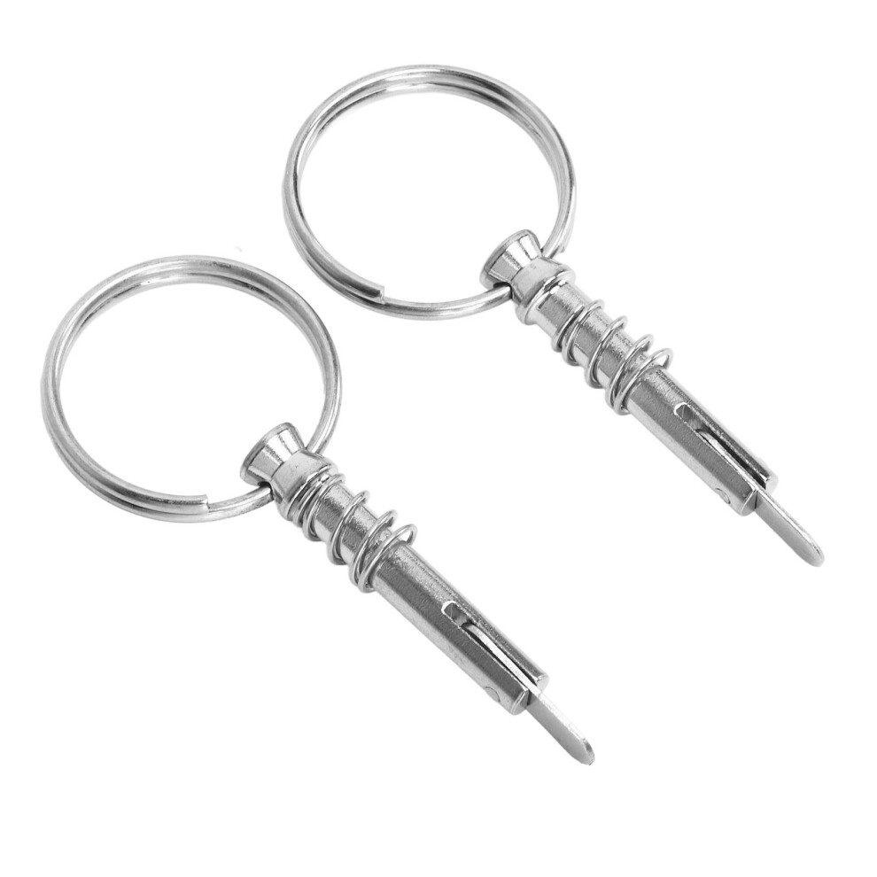 2 Pcs Quick Release Pin Stainless Steel Marine Hardware Boat Bimini Top Pin For Shipbuilding 8731320731238