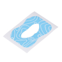 30 Stück Schlaf-Mundband 60x43mm Blau ultradünn
