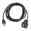 Cat5e Flush-Montage-Kabel 2 m PVC, männlich-weiblich 1