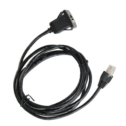Cat5e Flush-Montage-Kabel 2 m PVC, männlich-weiblich 2