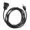 Cat5e Flush-Montage-Kabel 2 m PVC, männlich-weiblich 14