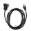 Cat5e Flush-Montage-Kabel 2 m PVC, männlich-weiblich 2