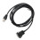 Cat5e Flush-Montage-Kabel 2 m PVC, männlich-weiblich 10