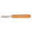Peine de stripping para mascotas con mango de madera, acero inoxidable 6