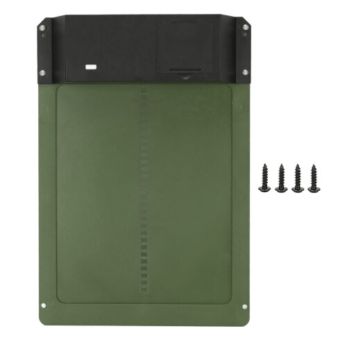 Grüner IP44 Kunststoff 3 x AA lichtempfindliche Hühnerstalltür 1